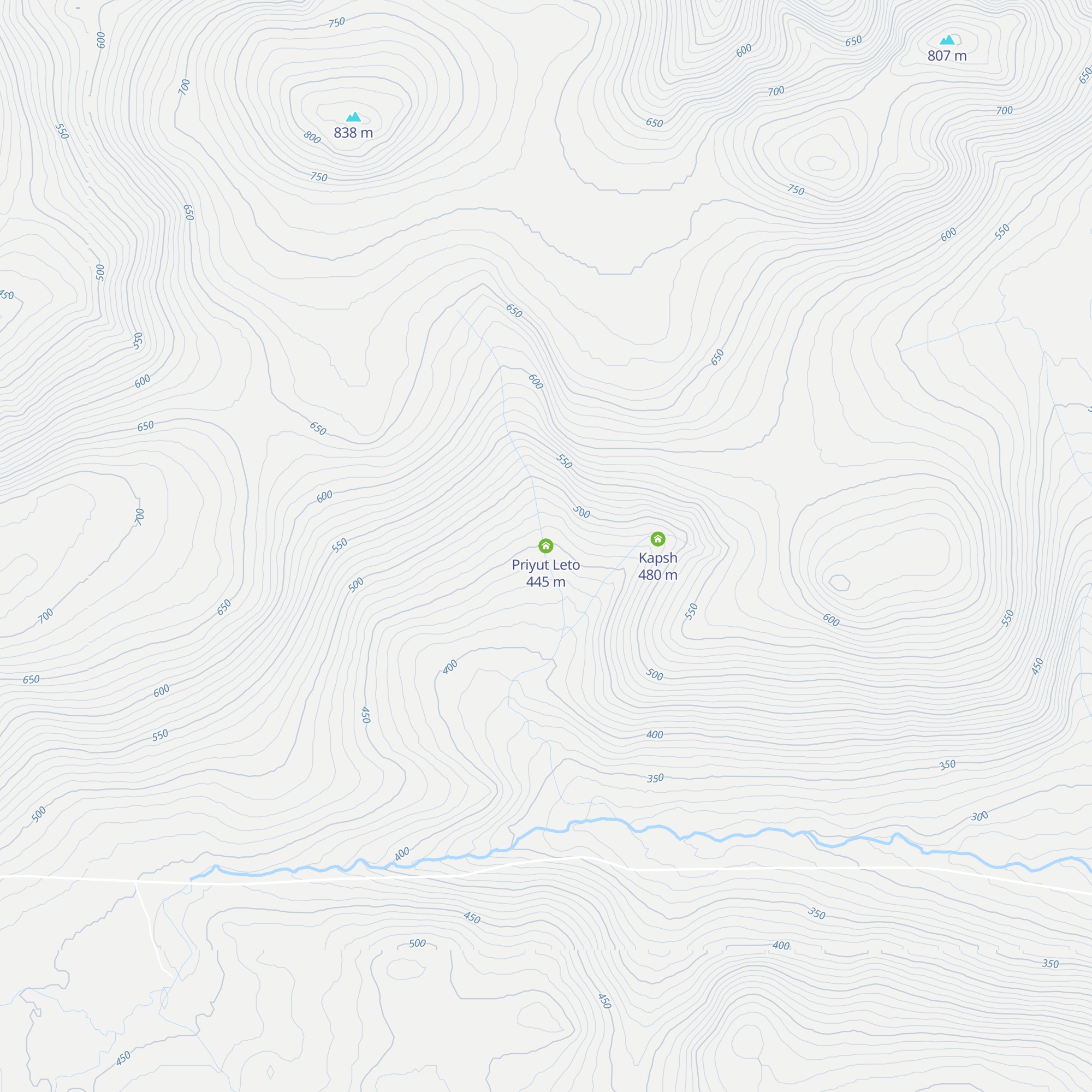 Priyut Leto map