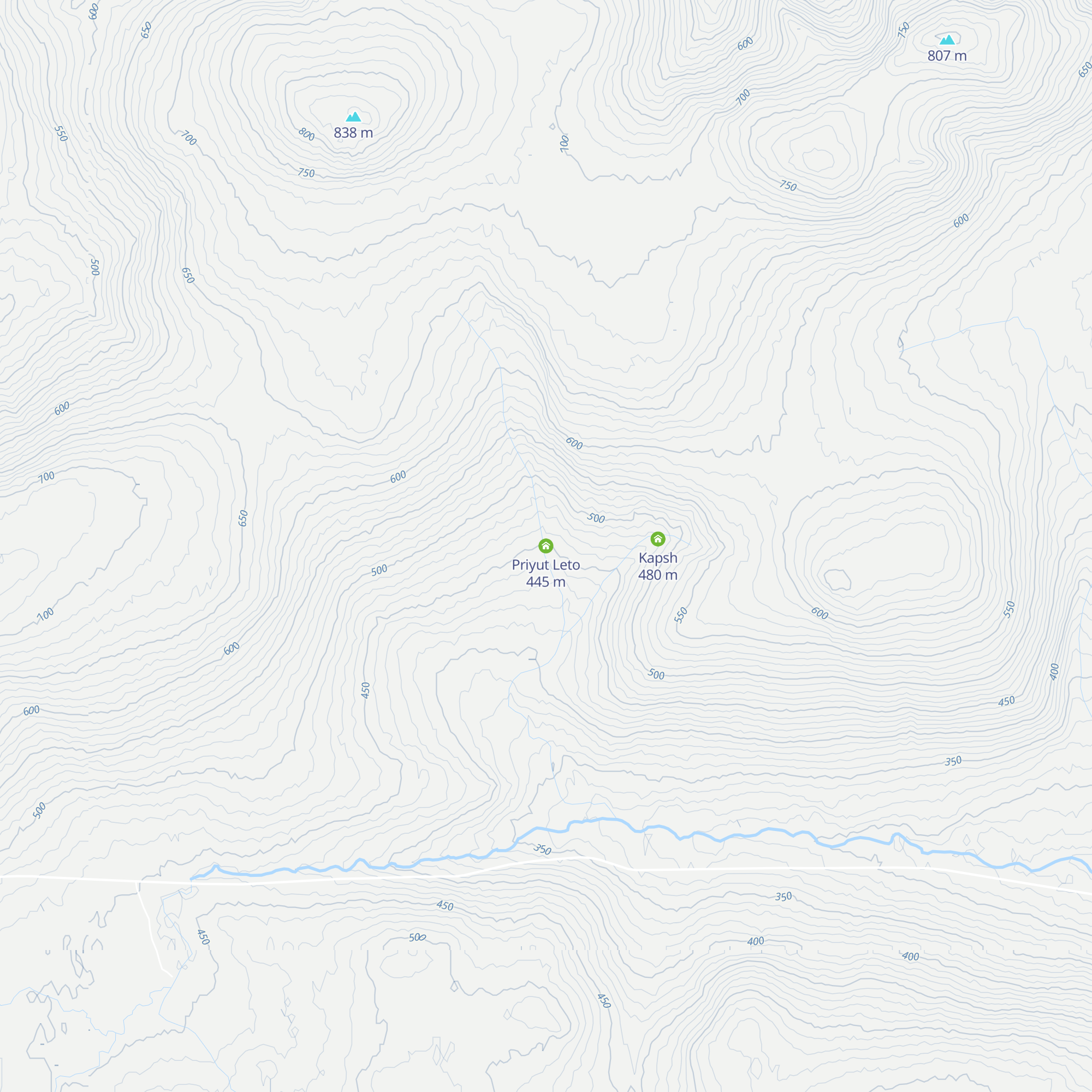 Priyut Leto map
