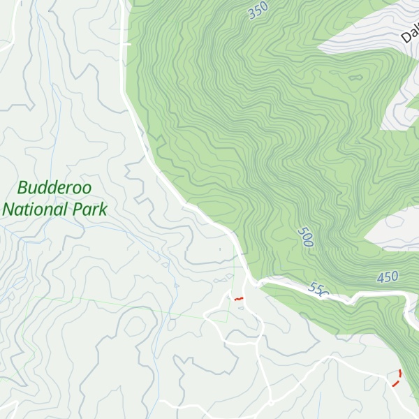Map of Dhruwalgha Mountain