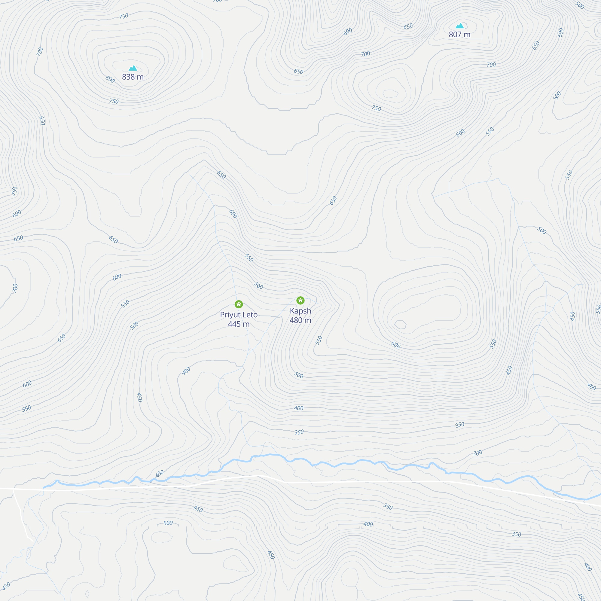 Kapsh map