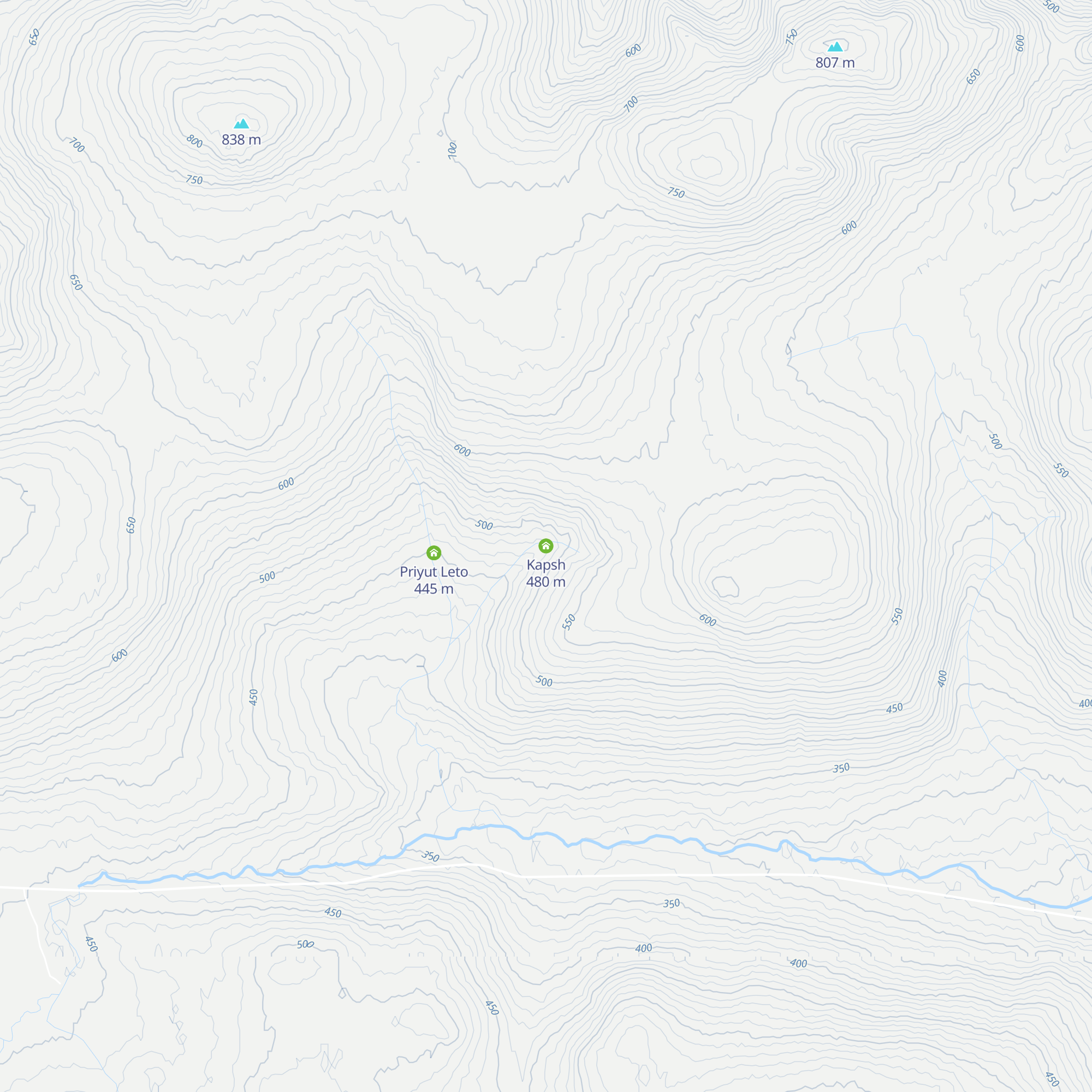 Kapsh map