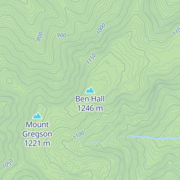 Map of Ben Hall