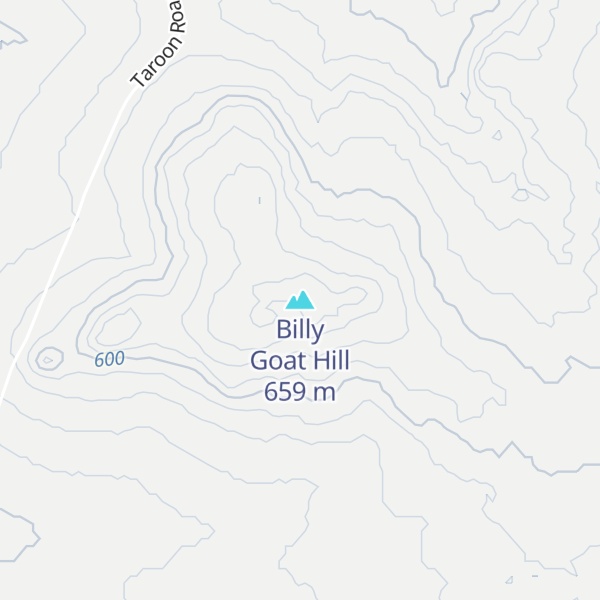 Map of Billy Goat Hill