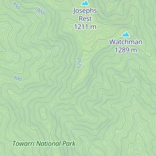 Map of Bald Hill