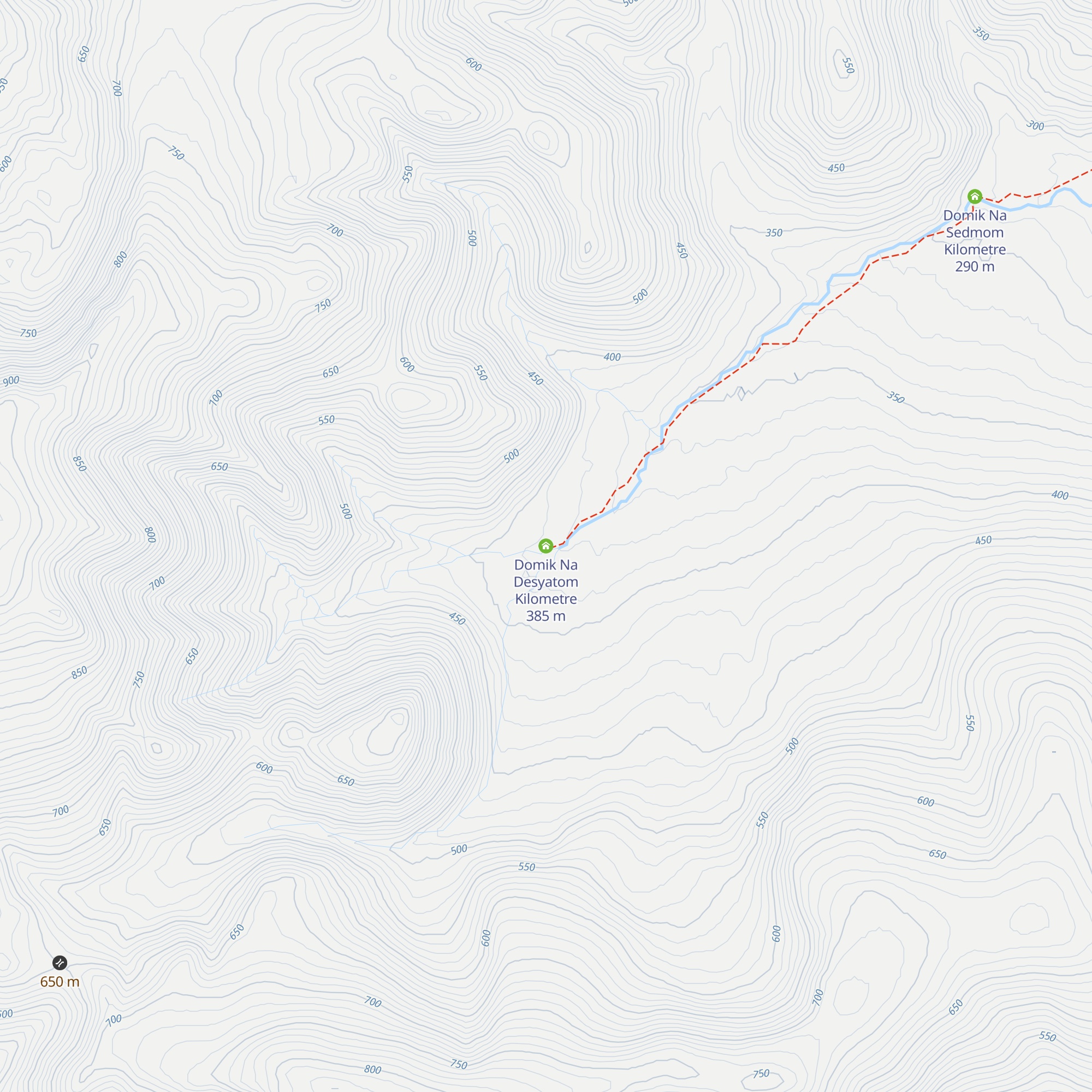 Domik Na Desyatom Kilometre map