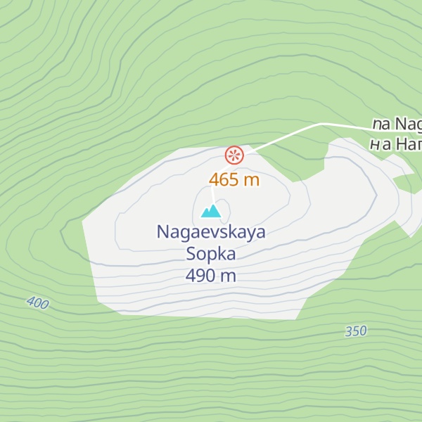 Map of Nagaevskaya Sopka