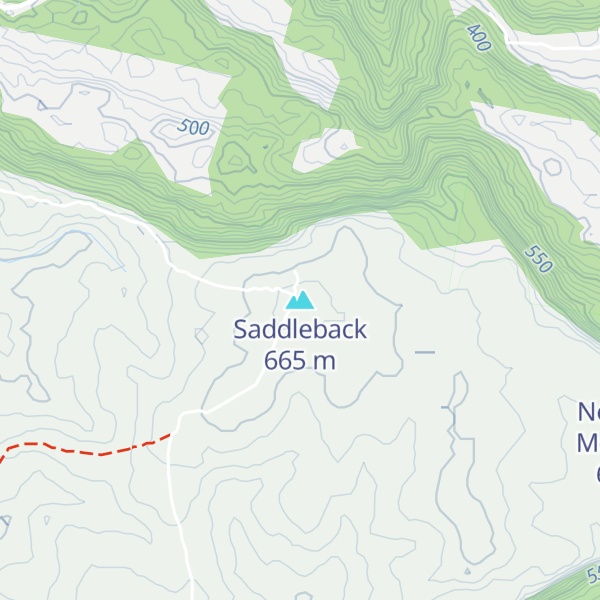 Map of Saddleback