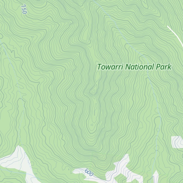 Map of Rocky Downfall Mountain