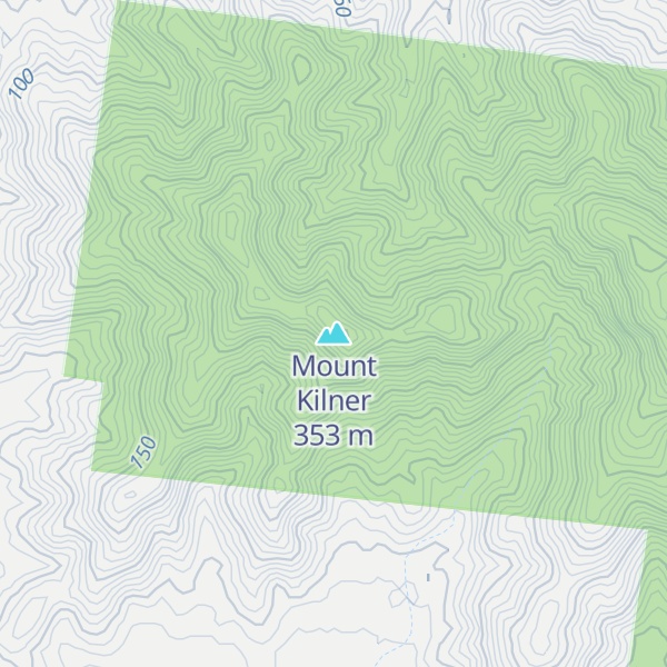 Map of Mount Kilner