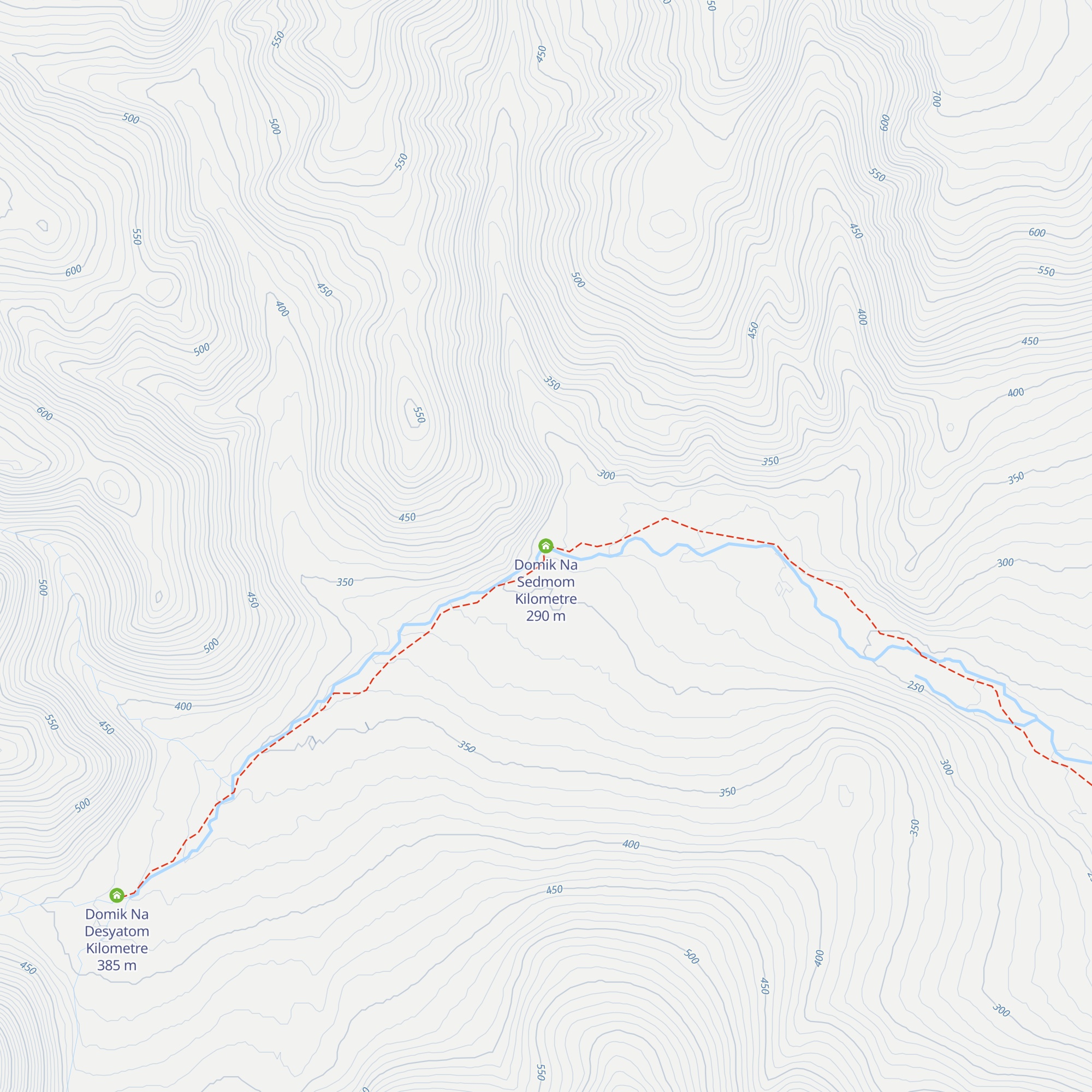 Domik Na Sedmom Kilometre map