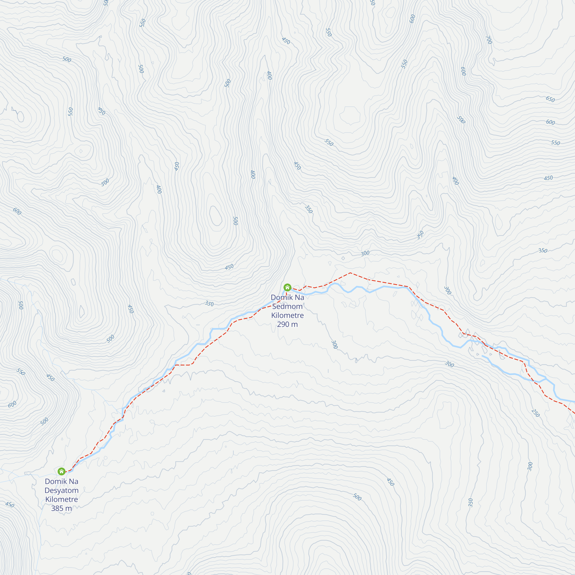 Domik Na Sedmom Kilometre map