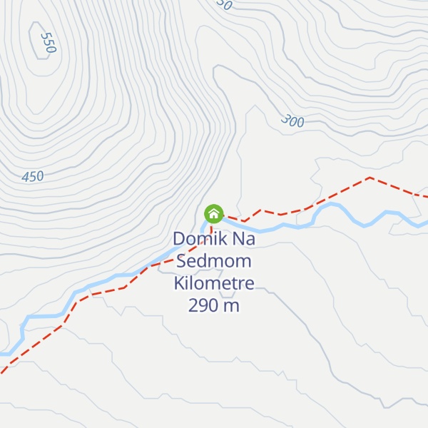 Map of Domik Na Sedmom Kilometre