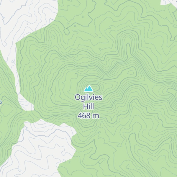 Map of Ogilvies Hill