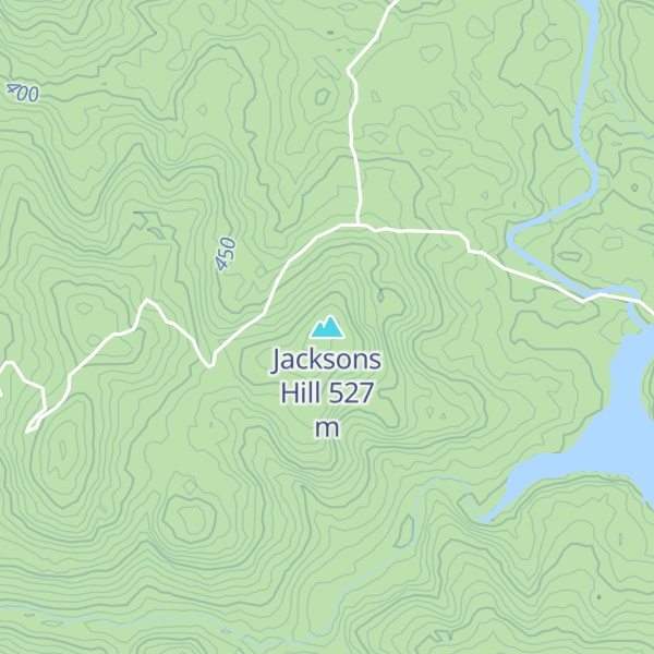 Map of Jacksons Hill