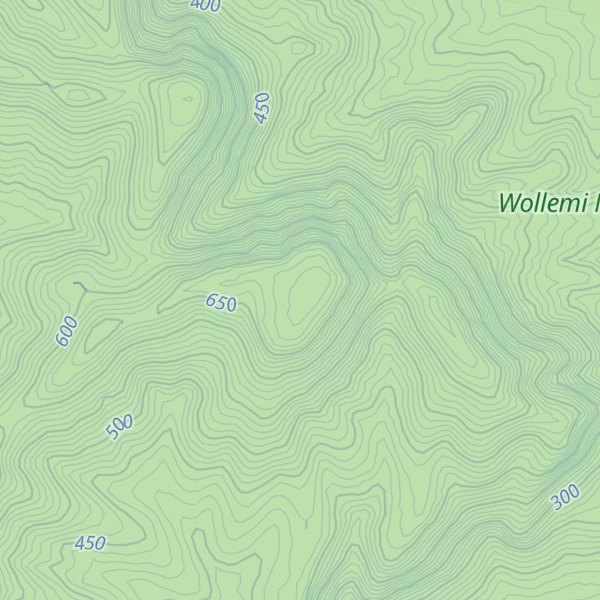 Map of Woodlands Hill
