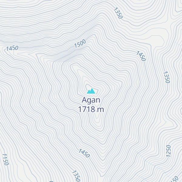Map of Agan