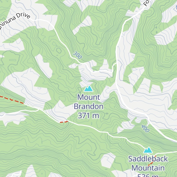 Map of Mount Brandon