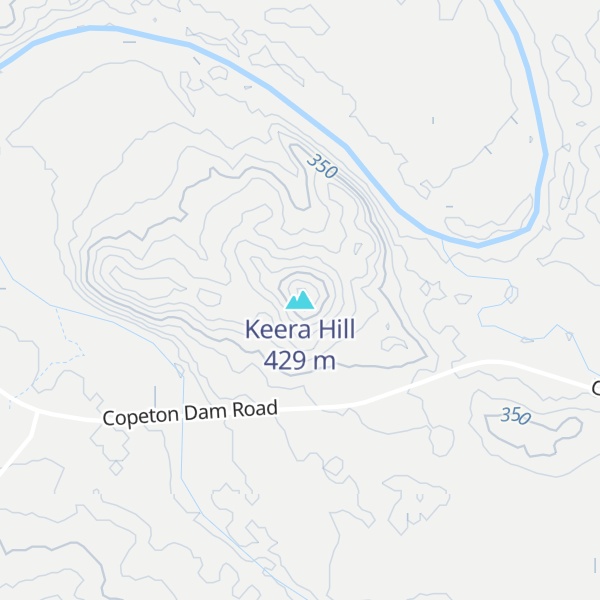 Map of Keera Hill