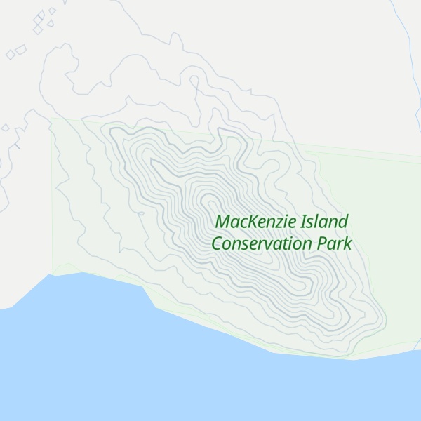 Map of West Arm HIll