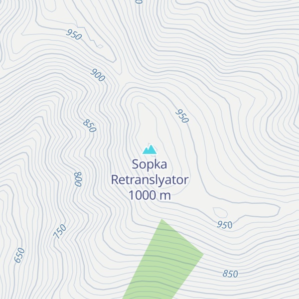 Map of Sopka Retranslyator