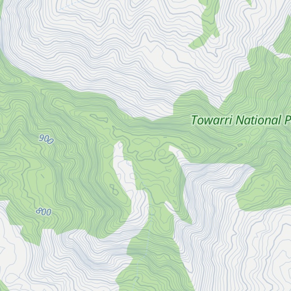 Map of Square Mountain