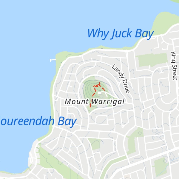 Map of Native Dog Hill