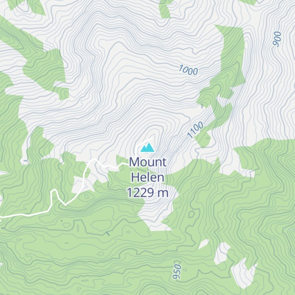 Map of Mount Helen