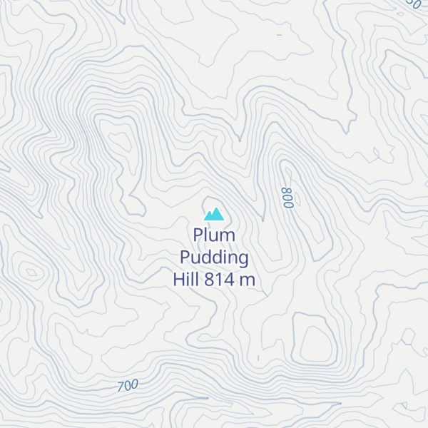 Map of Plum Pudding Hill