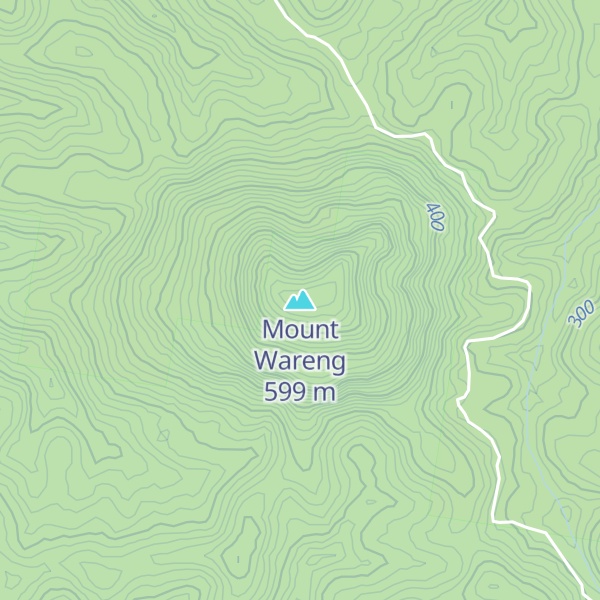 Map of Mount Wareng