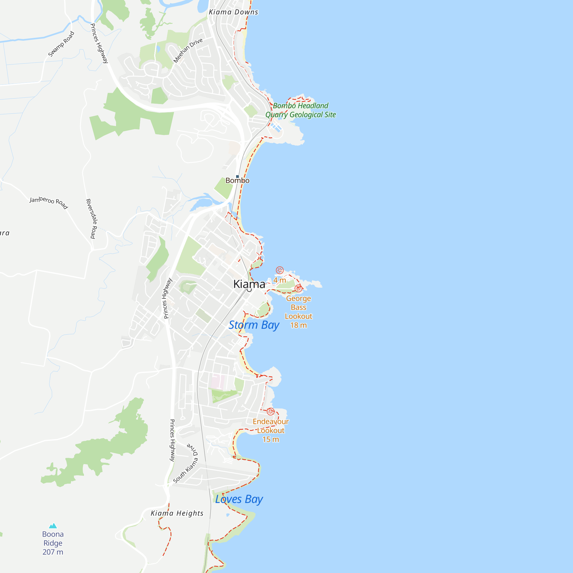 Kiama Visitor Information Centre map