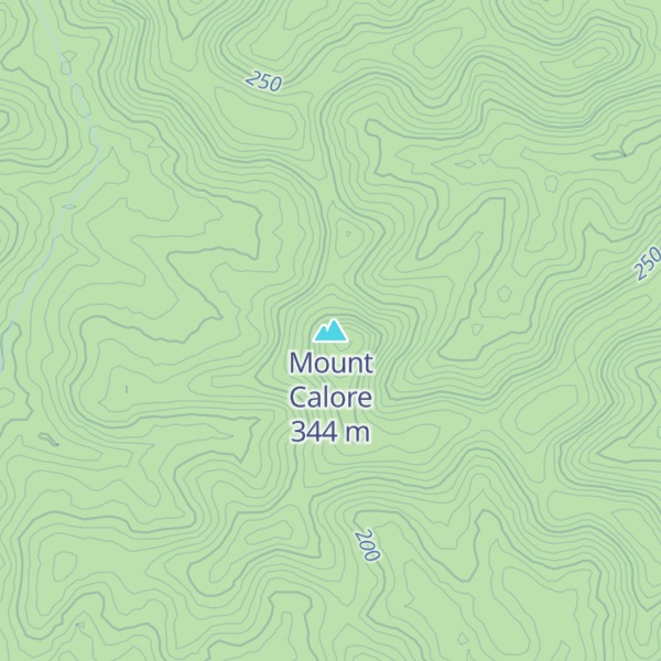 Map of Mount Calore