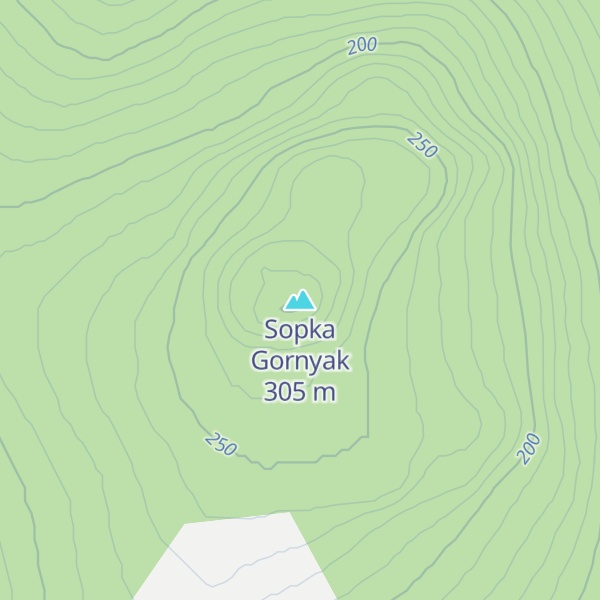 Map of Sopka Gornyak