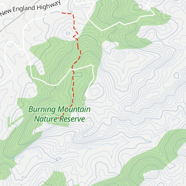 Map of Mount Wingen