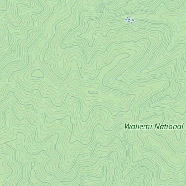 Map of Mount Wambo
