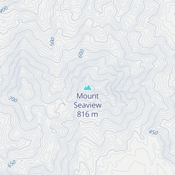 Map of Mount Seaview