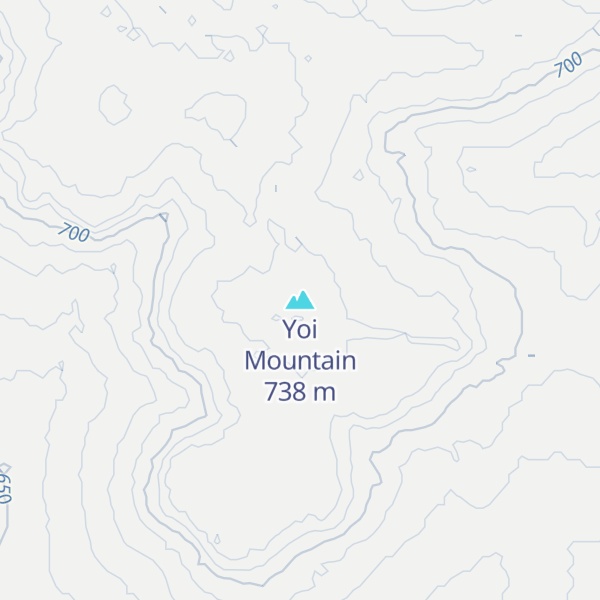 Map of Yoi Mountain
