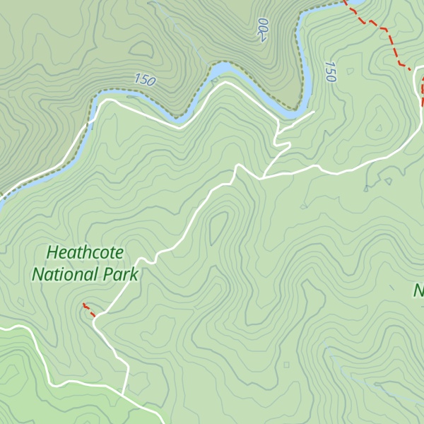 Map of Girronba Ridge