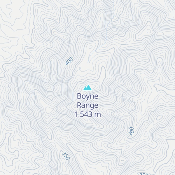 Map of Boyne Range 1