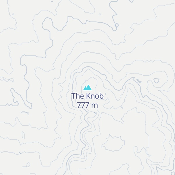 Map of The Knob