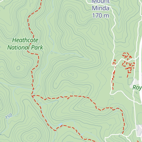 Map of Mount Mooray