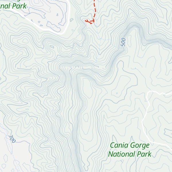 Map of Mount Wacondee
