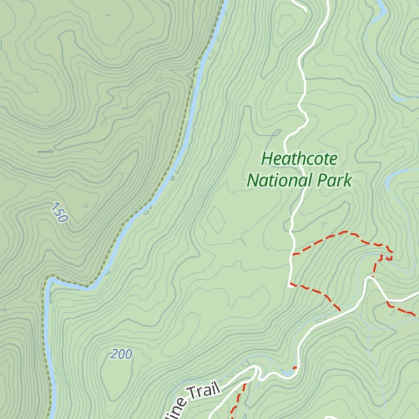 Map of Scouters Mountain