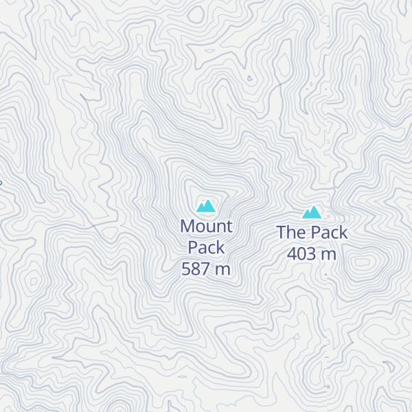Map of Mount Pack