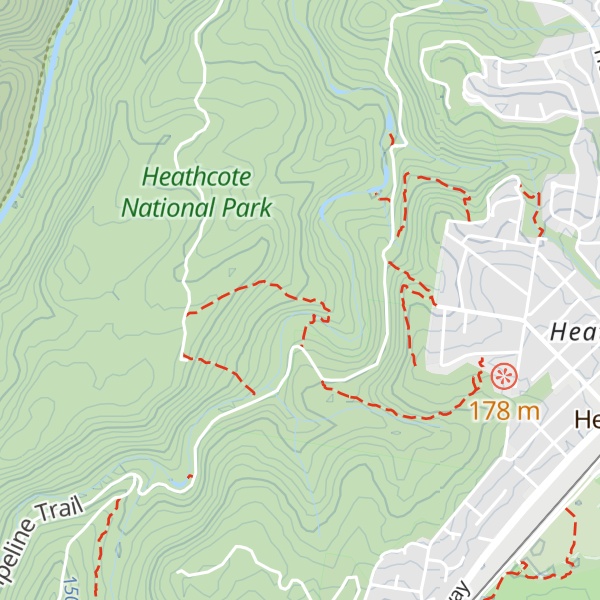 Map of Eddies Lookout