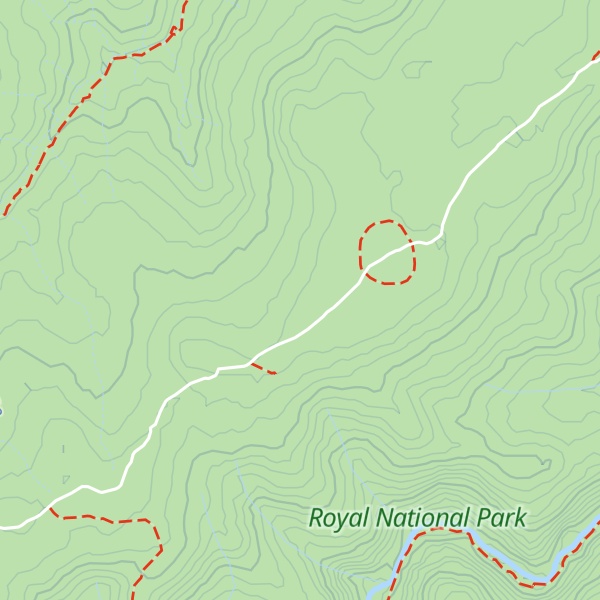 Map of Callaghans Tor