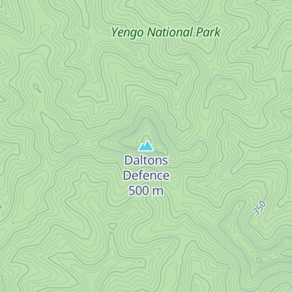 Map of Daltons Defence