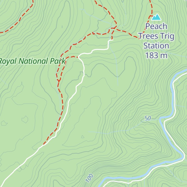 Map of Waratah Hill