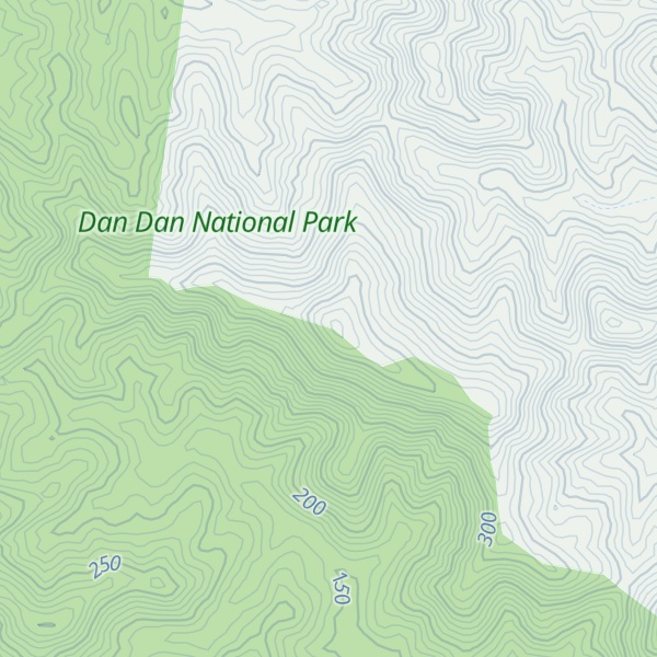 Map of Pine Mountain