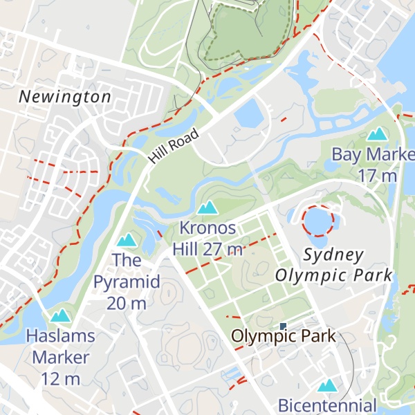 Map of Kronos Hill
