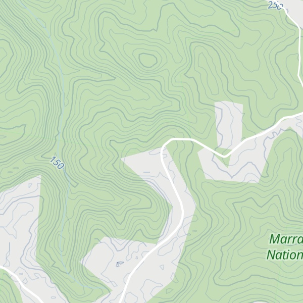 Map of Canoelands
